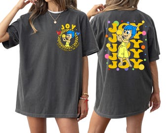 Inside Out Joy Comfort Colors® Shirt, Inside Out Shirts, Inside Out Matching Shirt, Disneyland Family Vacation Shirt, Inside Out Party Shirt