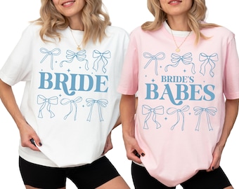 Kokette Bachelorette Party Comfort Colors® Shirt, Bachelorette Passendes Shirt, Brautparty-Shirt, Luxus Bachelorette Shirt, Braut-T-Shirt