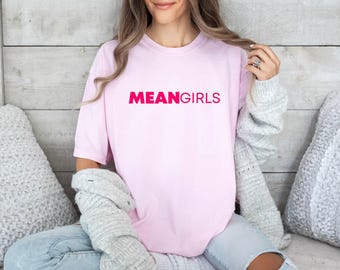 Camiseta Mean Girls Comfort Colors®, Camiseta "Los miércoles vestimos de rosa", Camiseta "So Fetch", Camiseta con frases de Mean Girls, Camiseta con meme, Camiseta con frase divertida