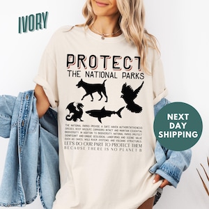 Protect The National Parks Comfort Colors® Shirt, Resist Tee, Environmental Activism Tee, Protect Our National Parks Shirt, Anti Trump Shirt