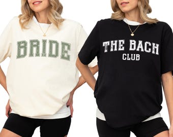 Bride Comfort Colors® Shirt, The Bach Club Shirt, Bachelorette Matching Shirt, Bride To Be Shirt, Bridal Shower Gift, Bridal Party Shirt