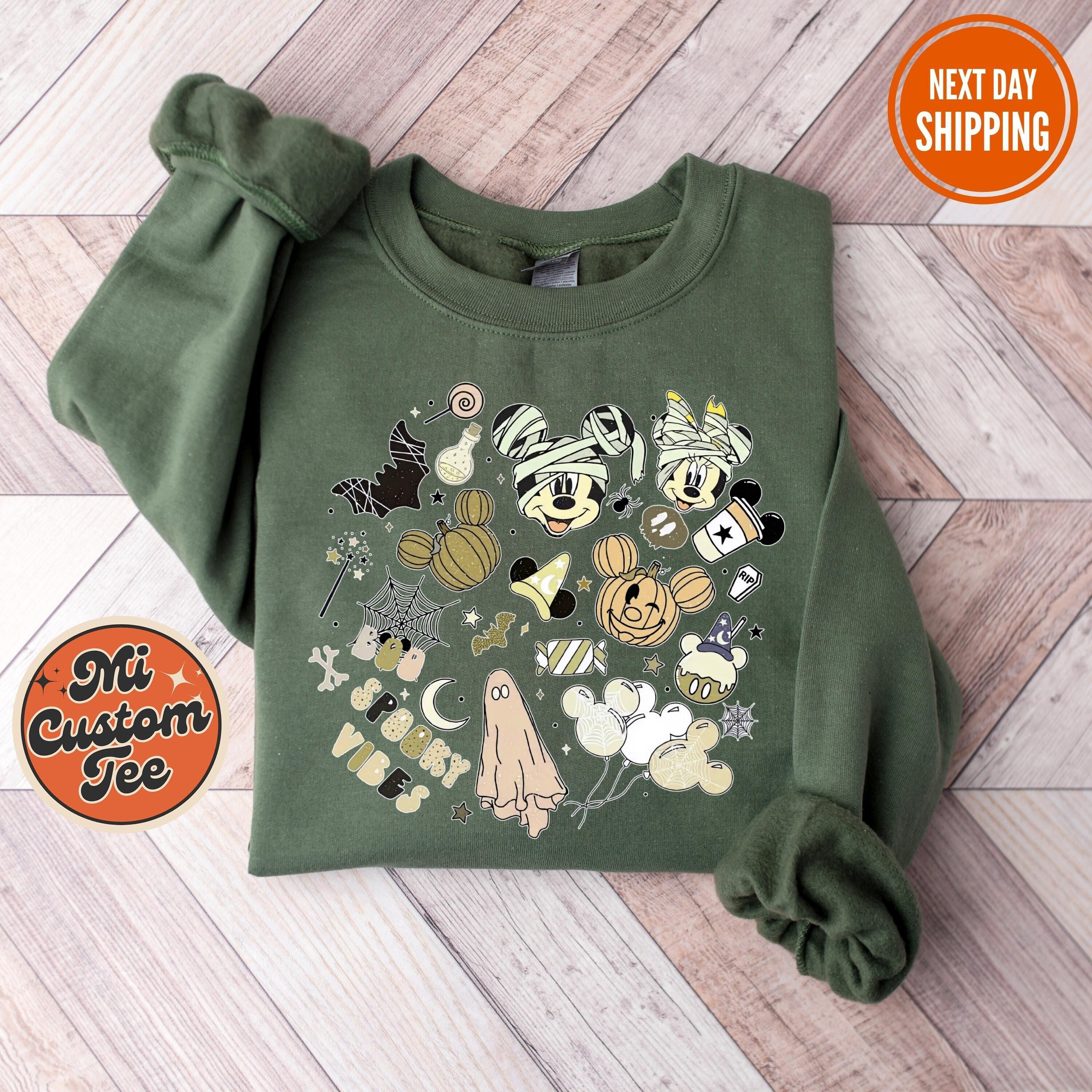 Disneyland Halloween Sweatshirt, Mickey Halloween Sweatshirt