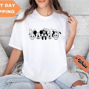 Vintage Disney Mickey Comfort Colors® Shirt, Mickey and Friends Shirt, Disneyland Shirt, Disneyworld Shirt, Disney Family Shirts, Disney Tee