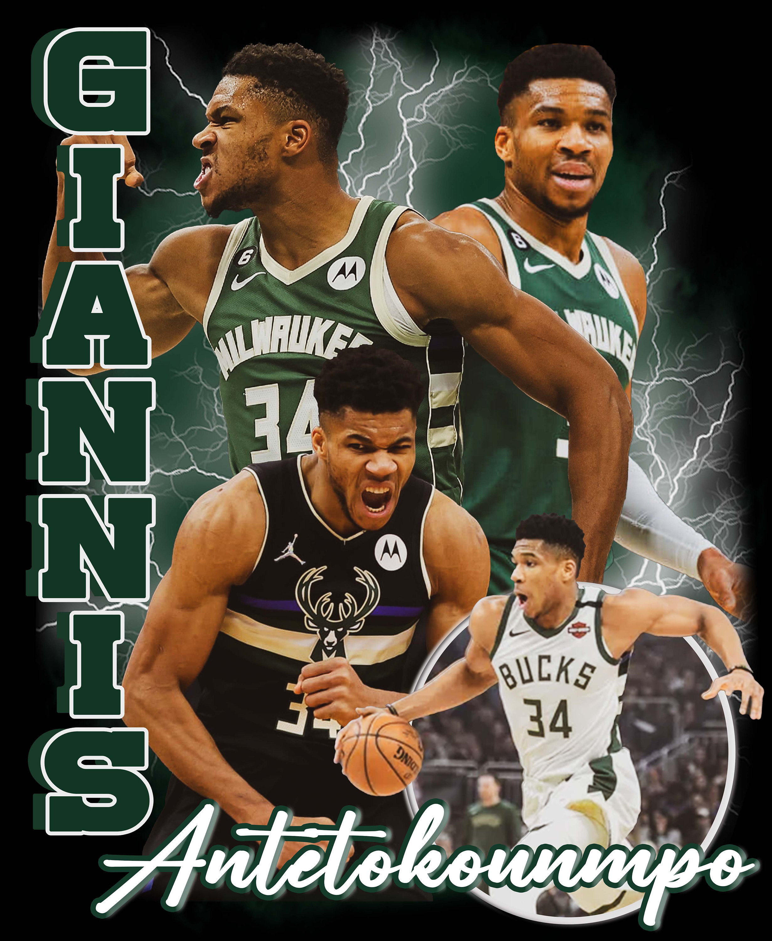 Giannis Antetokounmpo Greek Freak Vintage 90s Bootleg Unisex T-Shirt