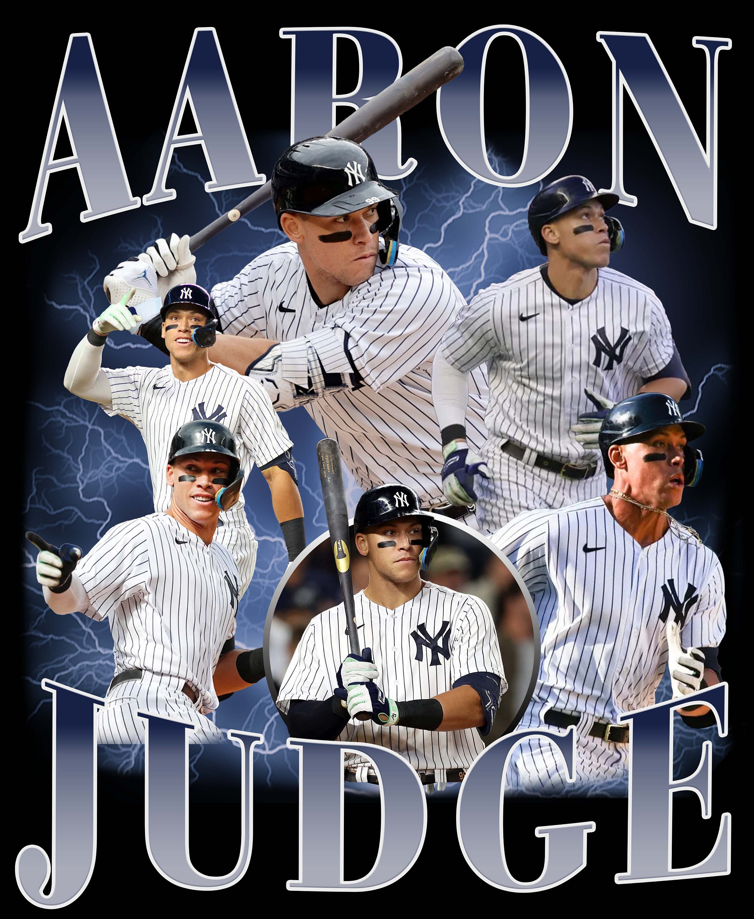  Aaron Judge T-Shirt (Premium Men's T-Shirt, Small, Tri Ash) - Aaron  Judge New York Vintage : Sports & Outdoors