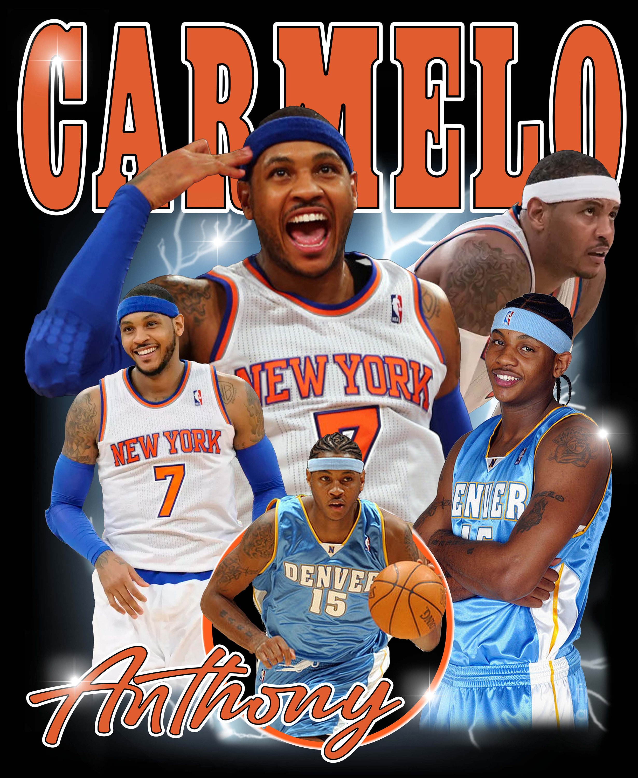 Download Carmelo Anthony Knicks 7 Fanart Wallpaper