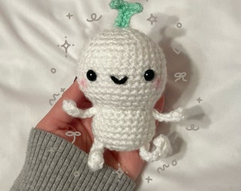 Broto de bebê em crochê | planta fofa, minúscula e brotada