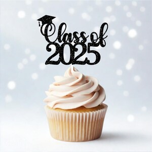 Graduation, Graduation Party Decorations, Graduation Decorations, Graduation Cupcake Toppers, Custom Cupcake Toppers, Class of 2025