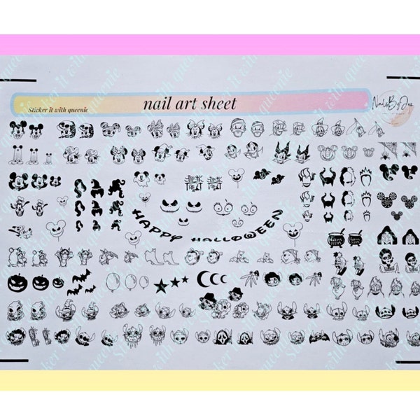 Nail Stencils - Etsy