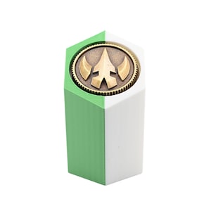 Lord Drakkon Coin Holder – Power Rangers Legacy Morpher Coin Display Stand – MMPR Shelf Display for Collectors – Coin Not Included