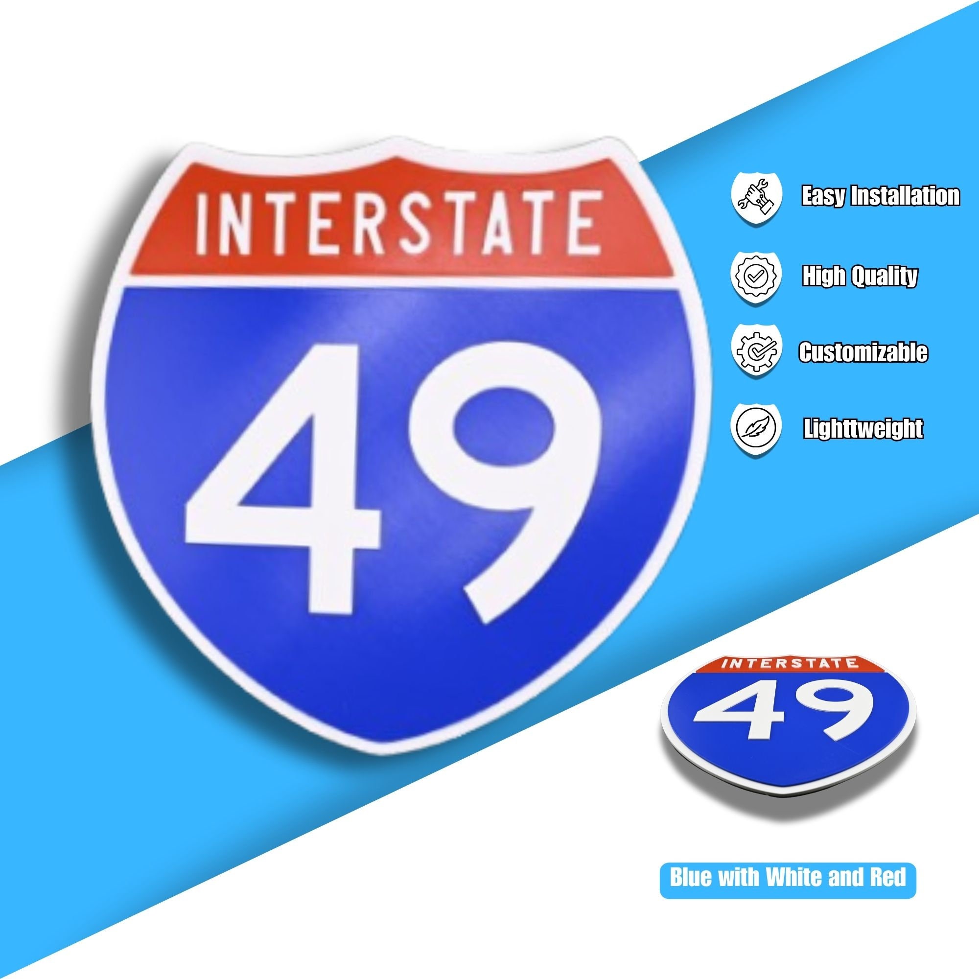 Interstate 49 - Road Sign Replica - Etsy