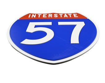 New York George Washington Bridge 95 US 1 Highway Marker Road Sign