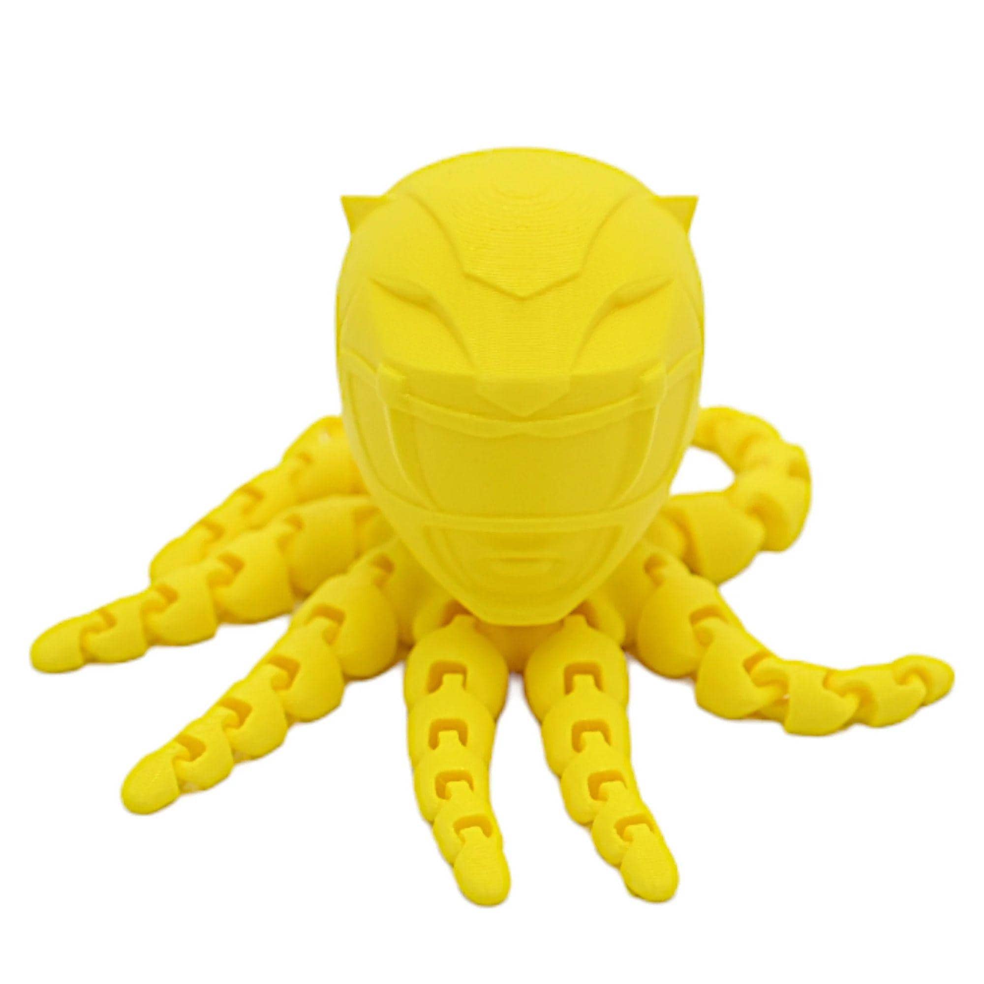 Mighty Morphin Octo Power Rangers | Articulated Fidget Toy Gift ...