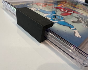 Wall Mountable 3D Printed Graded Comic Book Holder, Exclusive Design for Secure Comic Display, Perfect for Collector And Comic Enthusiasts