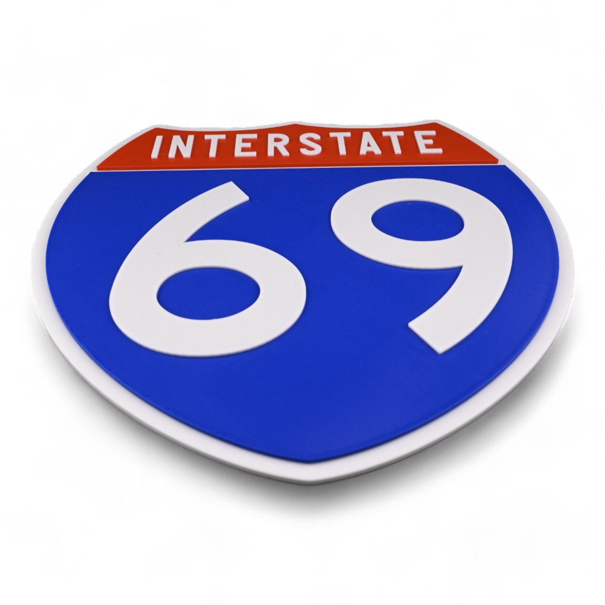USA 巨大ストリート看板　HIDDEN Interstate 69 - Road Sign Replica - Etsy