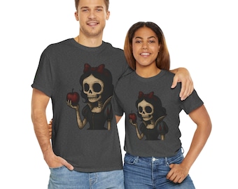 Skeleton Theme Park Tee: Gothic Halloween Vacation Shirt