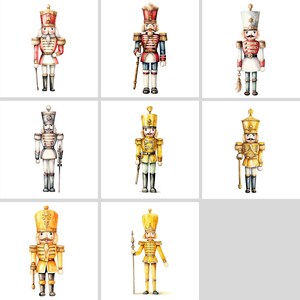 Nutcracker Bundle Watercolor Nutcracker Christmas Watercolor Nutcracker ...