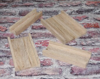 Candle packaging | Gift box for up to 4 candles | rustic wooden packaging | Blanks for candle gifts | Block box for candles