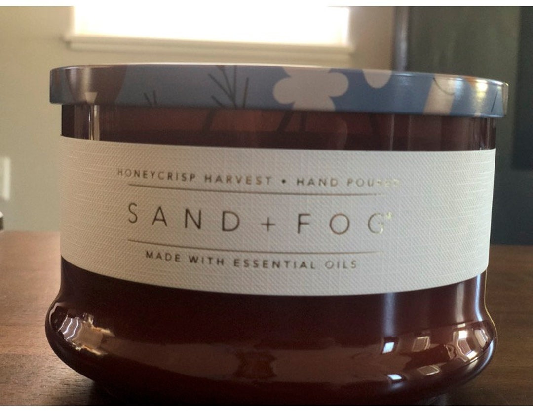 Sand & Fog Honeycrisp Harvest Candle With Custom - Etsy