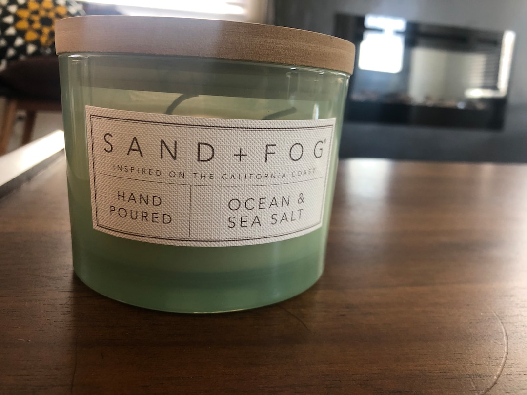 Sand and Fog Candle With Mom Custom Top Etsy