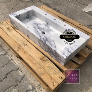 Marble Custom Sink Bathroom Vanities - Handmade, Bathroom vanity sink, Marble bathroom sink, Free Shipping, Custom Vanity Sink Bathroom Sink