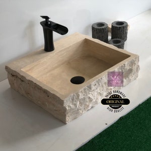 marble sink,stone sink,custom sink,vanity sink,bathroom sink,wall sink,calacatta sink,travertine sink,handmade sink,modern sink,luxury sink,natural sink,home vanity