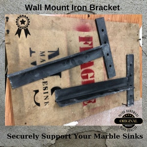 Steel Brackets, Wall Mounting Brackets, Wall Hanging Brackets, Marble Sink Mounting Brackets, Wall Mount Sink Block Wall zdjęcie 2