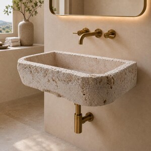 Rustic Bathroom Sink