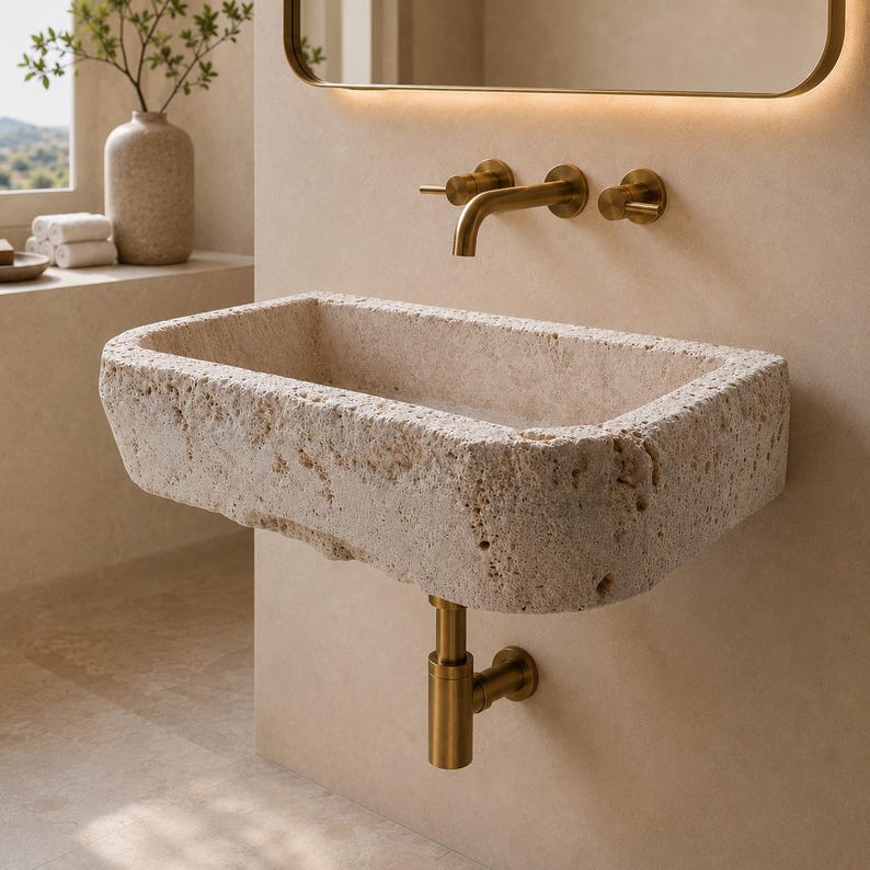 Rustic Bathroom Sink