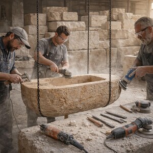 Crafted in Natural Stone Workshop