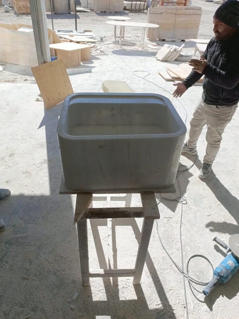 Elegant Bathroom Sink Wall Mount Marble Sink Marble Bathroom Sink Powder Room Sink Top Natural Stone White Marble Sink Custom Vanity