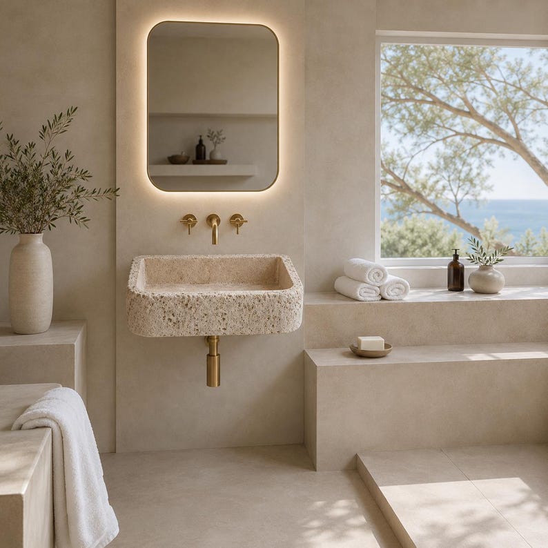 Powder room sink