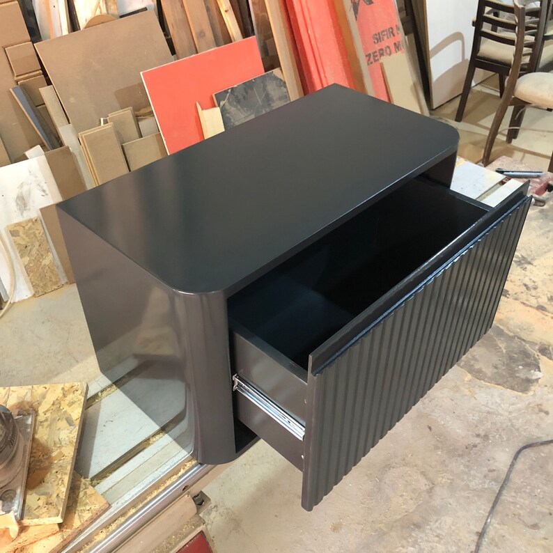 Modern Bathroom Vanity - Wall mounted Vanity - Floating Vanity - Farmhouse Vanity - Elegant Bathroom Vanity - Wood Bathroom Cabinet