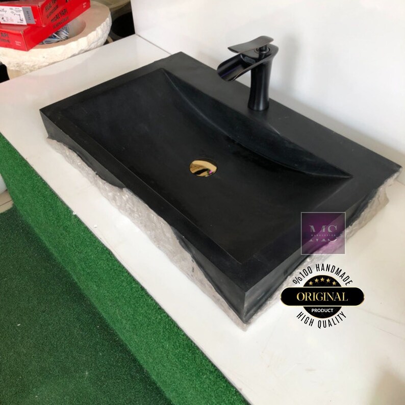 Black Marble Sink
Rustic Stone Basin
Luxury Wall Mount Sink
Handcrafted From Solid Marble
Natural Stone Character
Custom Sizes Available
Wall Mount Or Countertop
Perfect For Powder Rooms
Secure Crated Shipping
Designed For Luxury Bathrooms