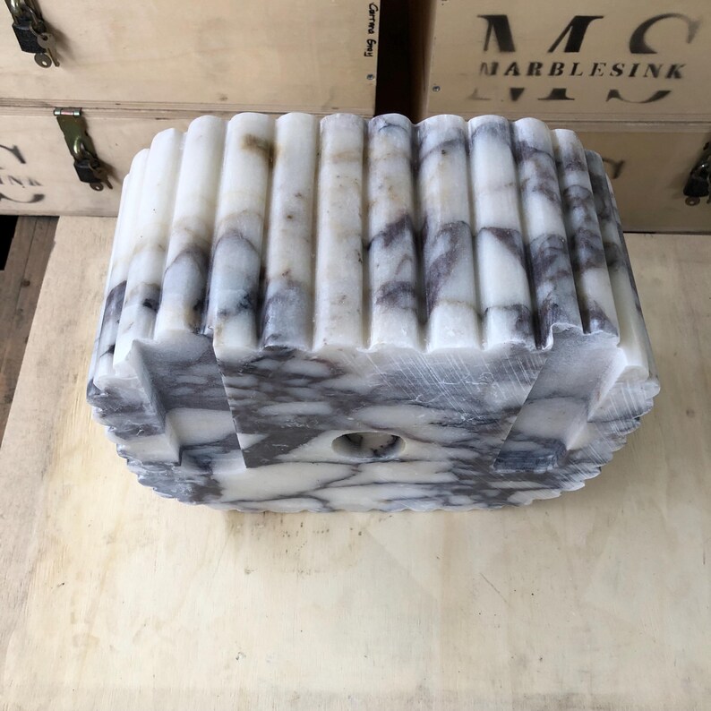 Marble sink, Vessel sink, calcatta marble sink, gold marble sink, hand carved sink, sinks for bathroom, powder room sinks, viola vanity, washbasin bathroom, vanity top sink, mounted marble sink, Wall Mount Sink, custom order sink