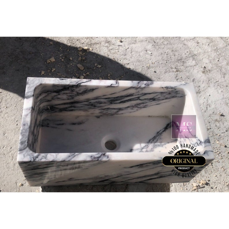 Spotted Marble Sink