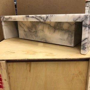 Elegant Bathroom Sink Wall Mount Marble Sink Marble Bathroom Sink Powder Room Sink Top Natural Stone Lilac Marble Sink Custom Vanity