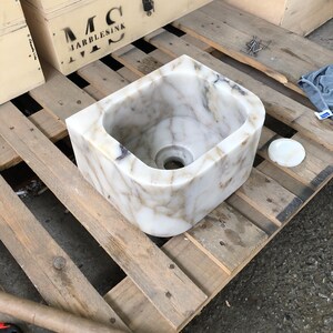 wall mounted sink, marble sink vanity, marble sink basin, sink calacatta viola, Grooved Front, sinks for kitchen, sinks for bathroom, sinks on a stand, marble sink turkey, sinks and vanities, sinks for vanity, sink with backsplash, sinks with vanity
