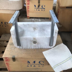 Steel Brackets, Wall Mounting Brackets, Wall Hanging Brackets, Marble Sink Mounting Brackets, Wall Mount Sink Block Wall Mounted
