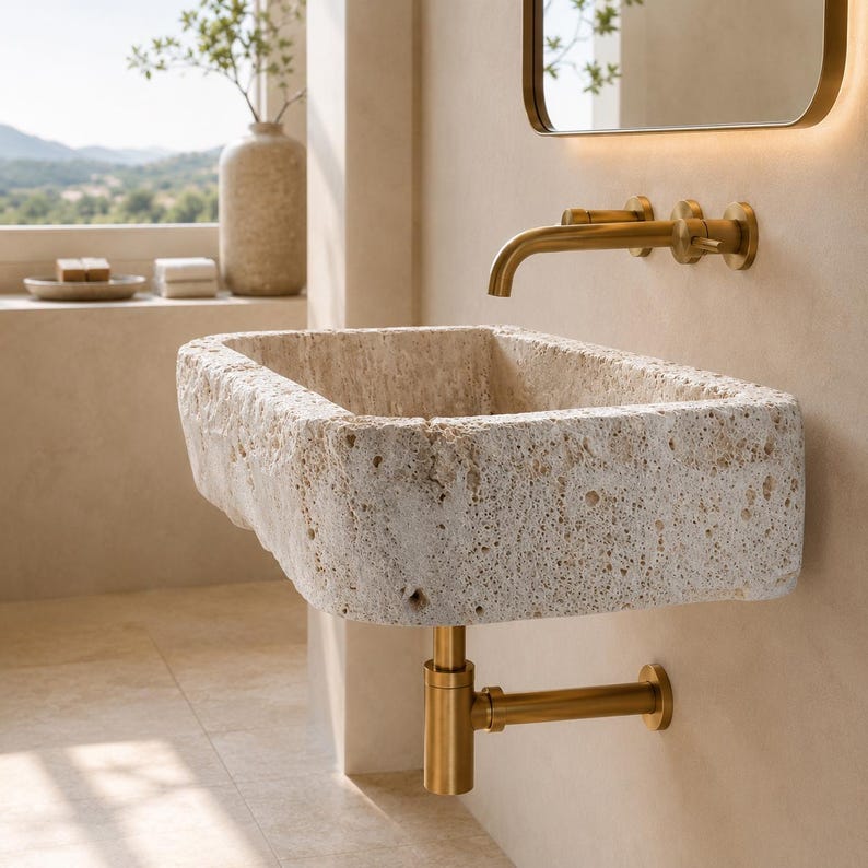 From Raw Travertine to Statement Piece