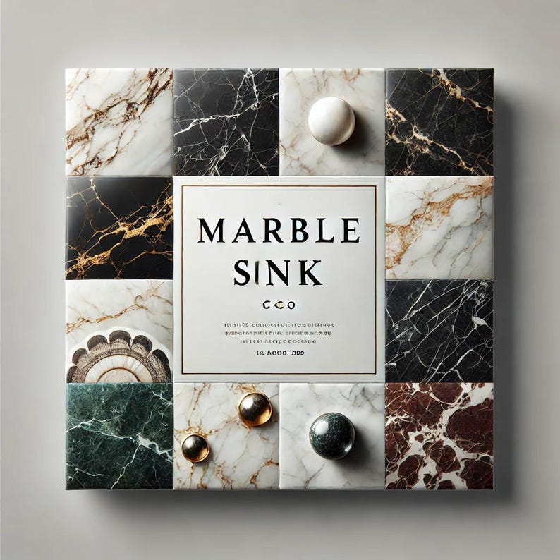 Marble Tile Samples - Natural Stone, Architects Choice (2'')