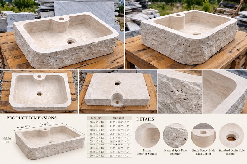 travertine sink
travertine vessel sink
natural stone sink
stone bathroom sink
hand carved stone sink
natural stone vessel basin
split face sink
rustic bathroom sink
beige bathroom sink
stone vanity sink
bathroom vessel basin
travertine bathroom basin
luxury bathroom sink
custom stone sink
powder room sink
organic modern bathroom
Mediterranean bathroom sink
spa bathroom sink
hotel bathroom sink
handmade stone basin
