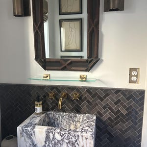 Vanity, marble sink, bathroom vanity, with single sink, bathroom, bathroom sink, sink vanity, bathroom vanity with sink, waschbecken, Marble