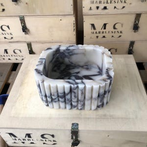 Marble sink, Vessel sink, calcatta marble sink, gold marble sink, hand carved sink, sinks for bathroom, powder room sinks, viola vanity, washbasin bathroom, vanity top sink, mounted marble sink, Wall Mount Sink, custom order sink