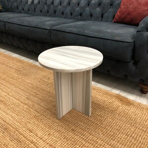 Marble Coffee Table - Modern Side Table, Luxury Living Room Table, Handmade Stone Table, Custom Marble Table