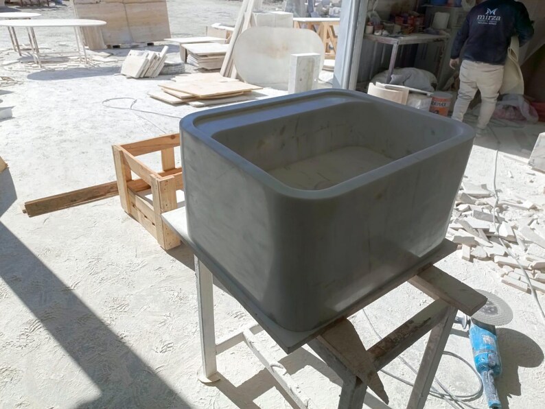 Elegant Bathroom Sink Wall Mount Marble Sink Marble Bathroom Sink Powder Room Sink Top Natural Stone White Marble Sink Custom Vanity
