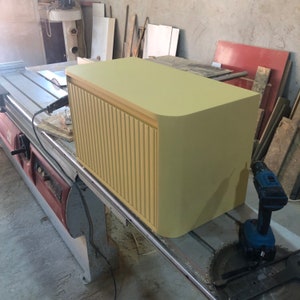 Modern Bathroom Vanity - Wall mounted Vanity - Floating Vanity - Farmhouse Vanity - Elegant Bathroom Vanity - Wood Bathroom Cabinet
