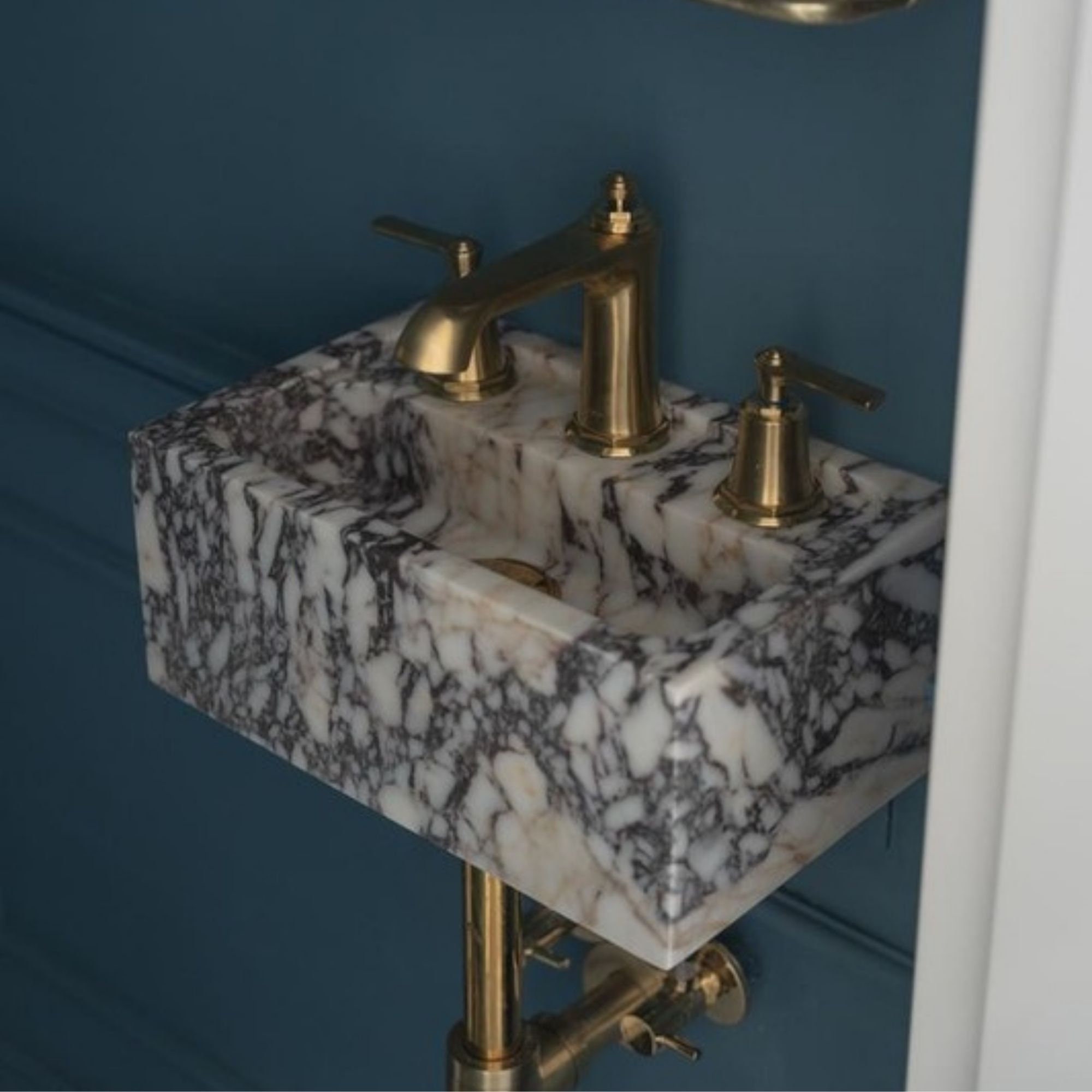 Elegant Bathroom Sink Wall Mount Marble Sink Marble Bathroom Sink ...