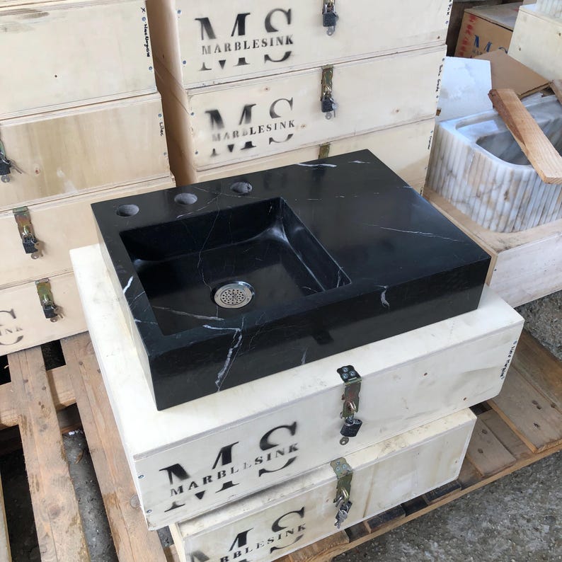 marble, marble sink, bathroom sink, vanity top, custom marble, powder room, farmhouse sink, marble interior, cararra marble, limestone, calacatta, travertine, wall mount sink,