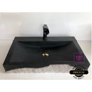 Black Marble Sink
Rustic Stone Basin
Luxury Wall Mount Sink
Handcrafted From Solid Marble
Natural Stone Character
Custom Sizes Available
Wall Mount Or Countertop
Perfect For Powder Rooms
Secure Crated Shipping
Designed For Luxury Bathrooms